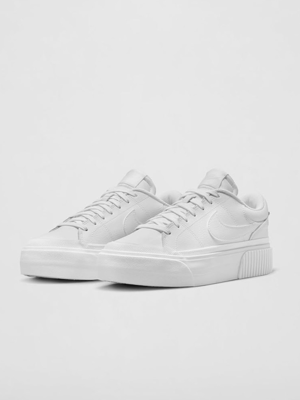 NIKE White Court Legacy Lift Shoes size 7 - Picture 2 of 12